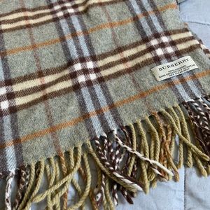 Authentic Burberry 100% cashmere scarf